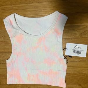 White Hendrix Crop Tank RC